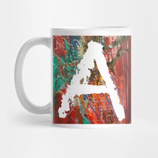 Alphabeth, letter A Mug